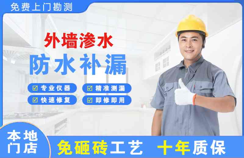 滨河东区外墙渗水维修